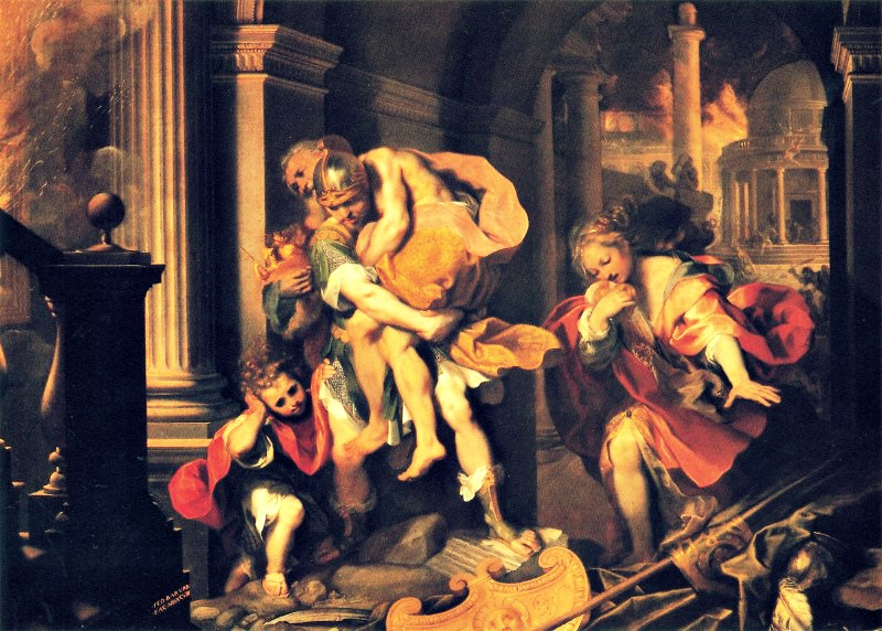 HynesDm's tweet photo. I realize we can never go home again but that doesn't mean we can't build another.
When fully present we carry the past and lead the future.
'Aeneas Fleeing From Troy.'
Learn something old today. https://t.co/8NeKU82aML