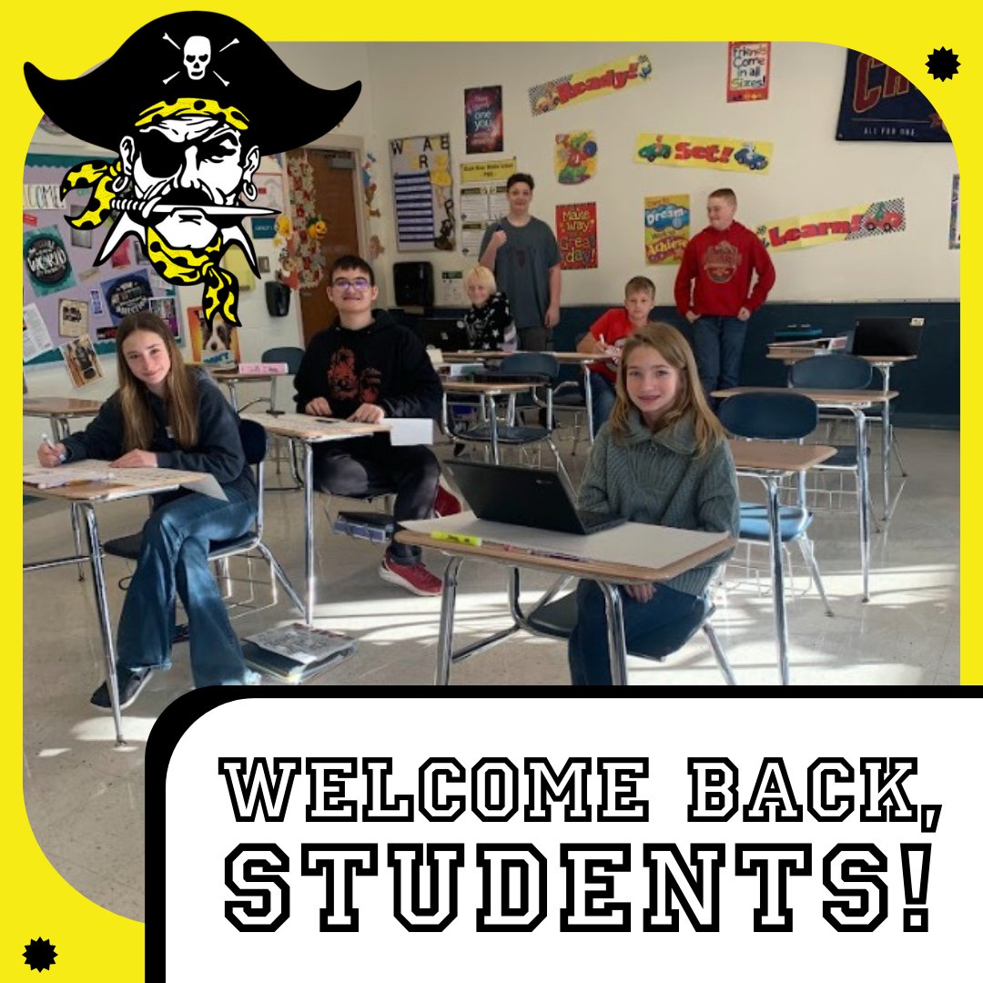 Welcome back, Pirates! We’re thrilled to kick off the 2024-2025 school year with all of you. Let’s make it a fantastic and successful year together!