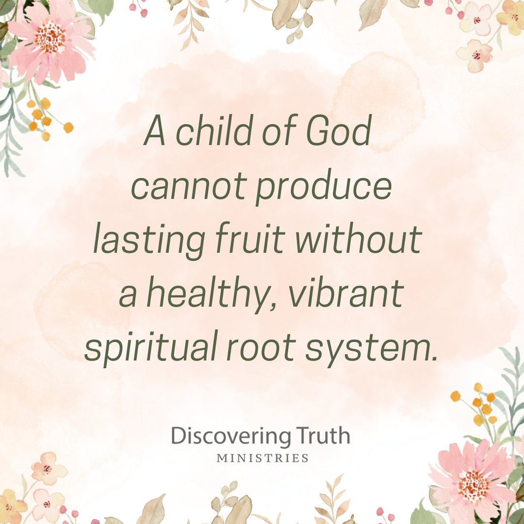 JamieAdeleWood's tweet photo. Just like a tree cannot flourish without a reliable root system, neither can we. Thank God for His presence in your life and the nourishment He provides each day.  (Jeremiah 17:7-8)

#JamieAdeleWood  #DiscoveringTruthMinistries  #FlourishBibleStudy  #SpiritualRootSystem https://t.co/JOiAaTOVu1