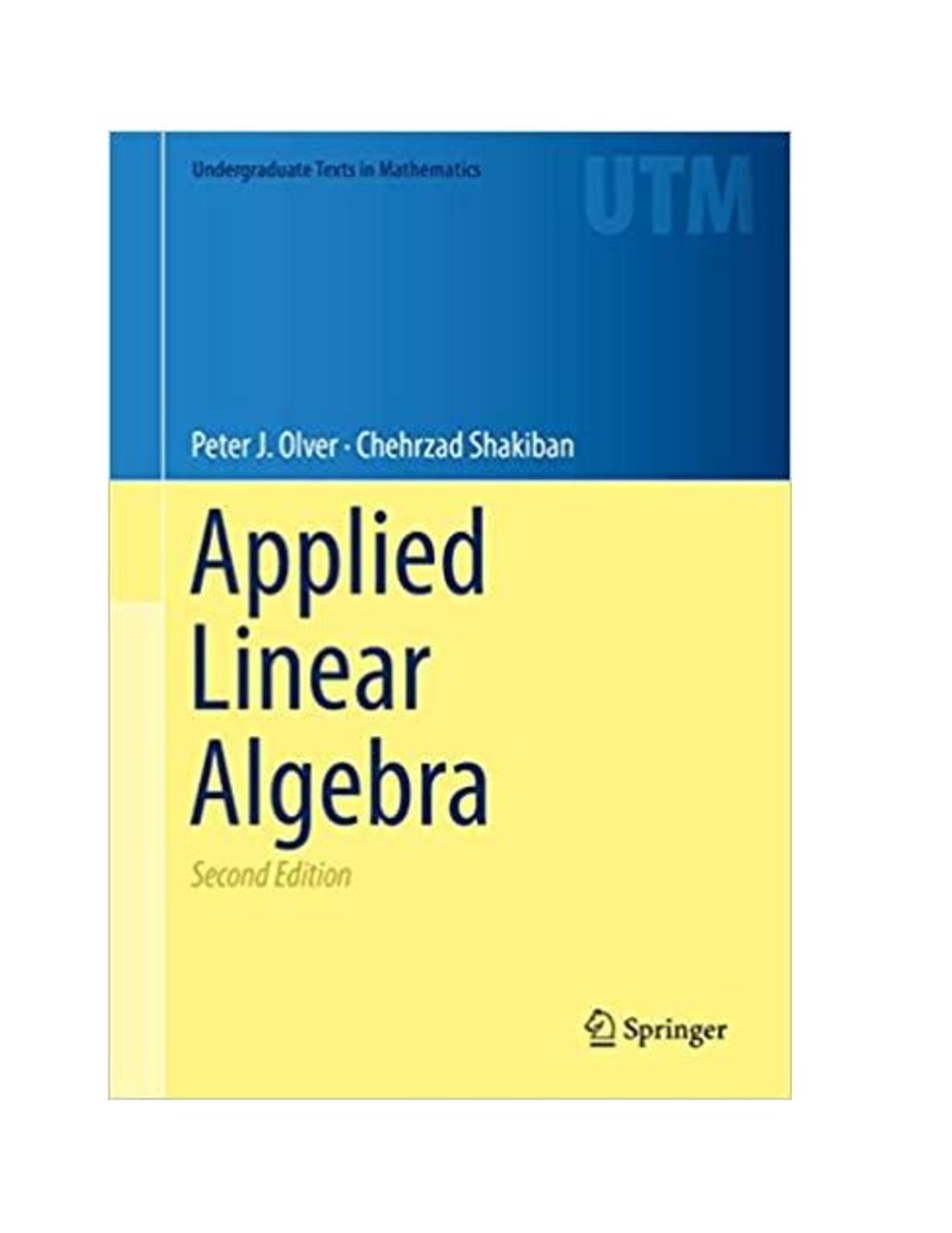skillsetguides's tweet image. hackedexams.com/item/20207/app…
Applied Linear Algebra Second Edition By Peter J Olver And Chehrzad Shakiban
#appliedlinearalgebra #hackedexams