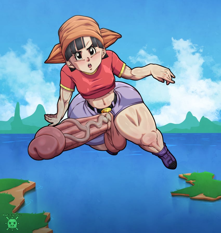 Pan's been busy flying around the world and pounding every fat butt she sees! Each impregnation increasing the size and power level of her cock. She's still not satisfied, her boner looking for more.