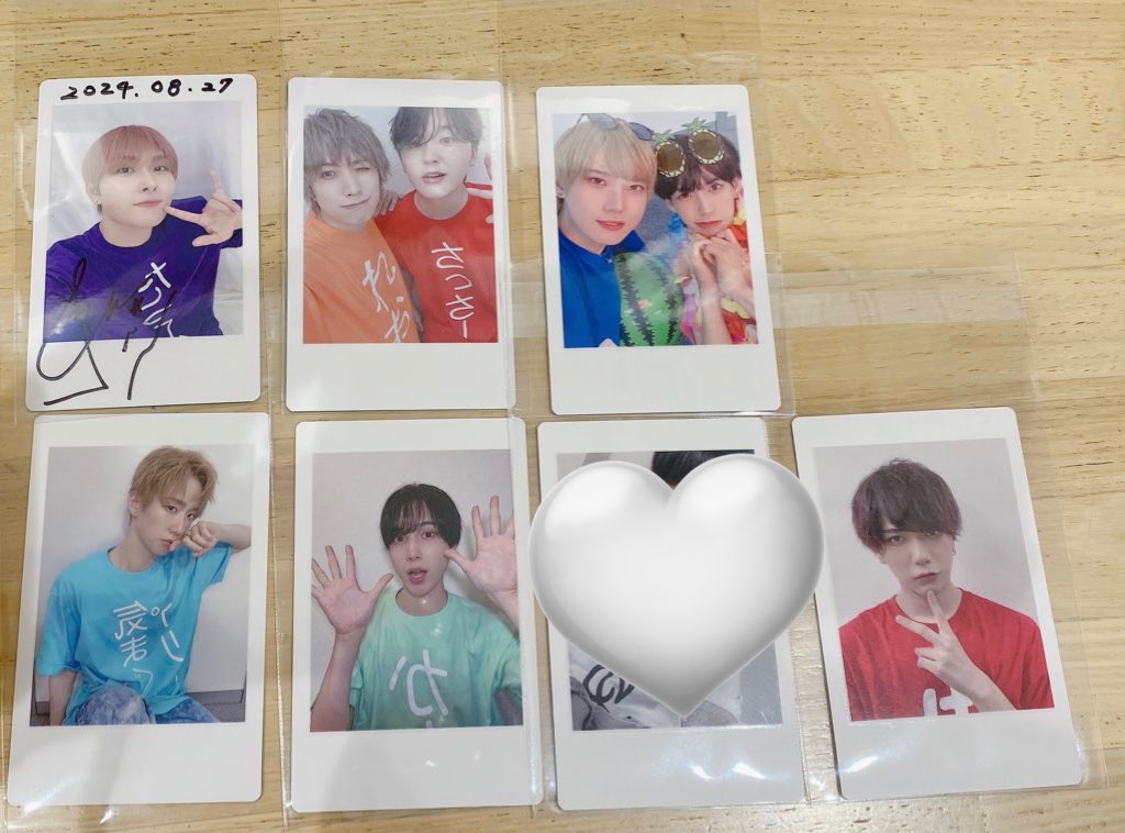 DDP トレカくじ ハピカ
ちょこぼ パンダドラゴン パラゴン
めせもあ ナナクロニクル ナナロル 

譲：💌水 🍫紫 橙赤 💫エメグリ
　　⚔️青桃 赤

求：🍫橙&gt;🍫橙混合

お気軽にお声掛けください☃︎