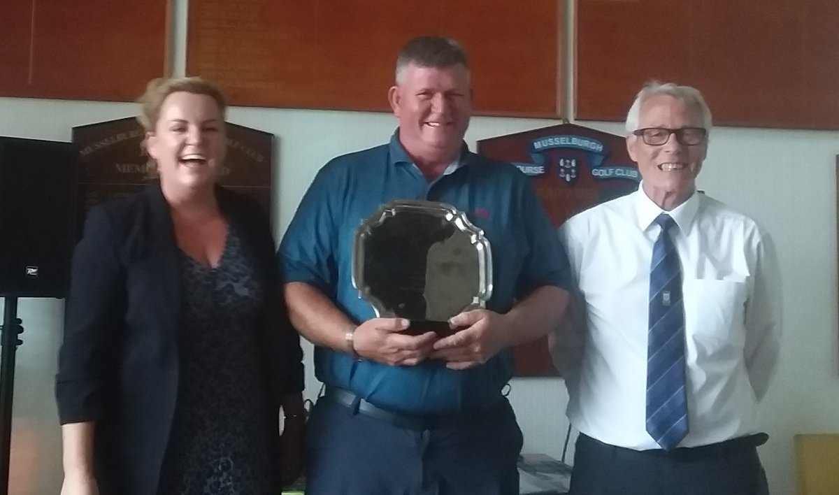 ⛳ Congratulations to Alastair Scoots on winning our annual Charity Day competition.
This year we raised over £2K for Changes East Lothian,a Musselburgh based mental health charity. Many thanks to CEO Jill Jeans for coming along to present the prizes. 🏌️‍♂️
<a href="/elcourier/">East Lothian Courier</a>