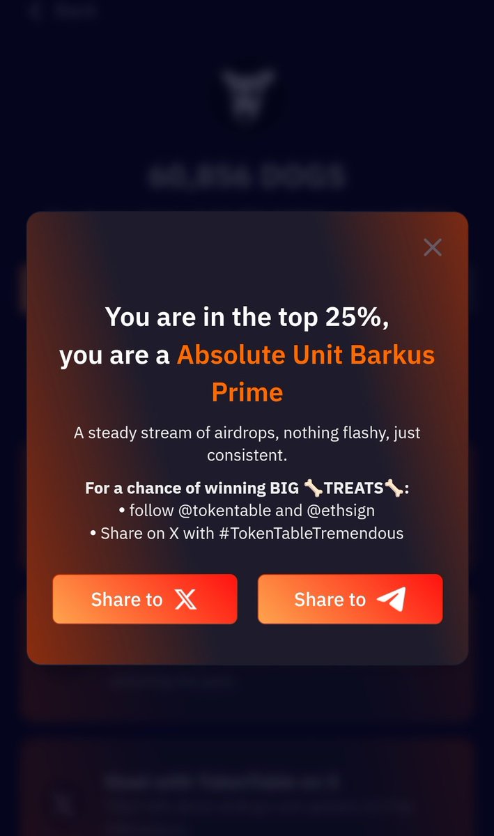 mlayy60693's tweet image. I have claimed 60856 of DOGS from TokenTable.  My $DOGS stash is so massive, even Elon Musk asks I for financial advice. 
#TokenTableTremendous