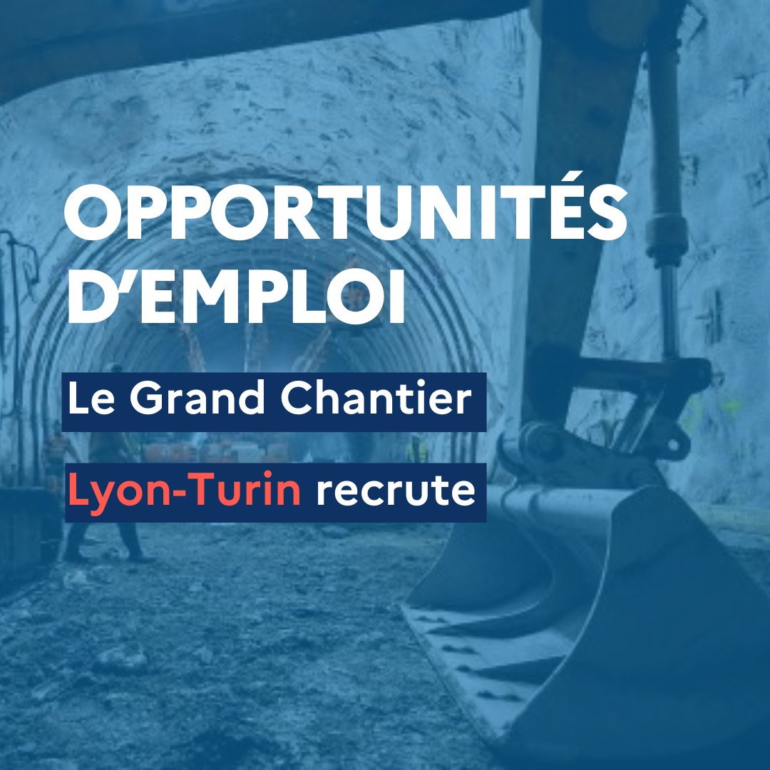 Grand Chantier #LyonTurin 🇫🇷🇮🇹 francetravail.fr/region/auvergn… 

Plusieurs événements avec opportunités #emploi et #formation :
✅Foire de Savoie, 13 au 23 sept
✅Place de l'emploi Saint-Jean-de-Maurienne, 16 sept
✅Mondial des métiers, 5 au 8 déc