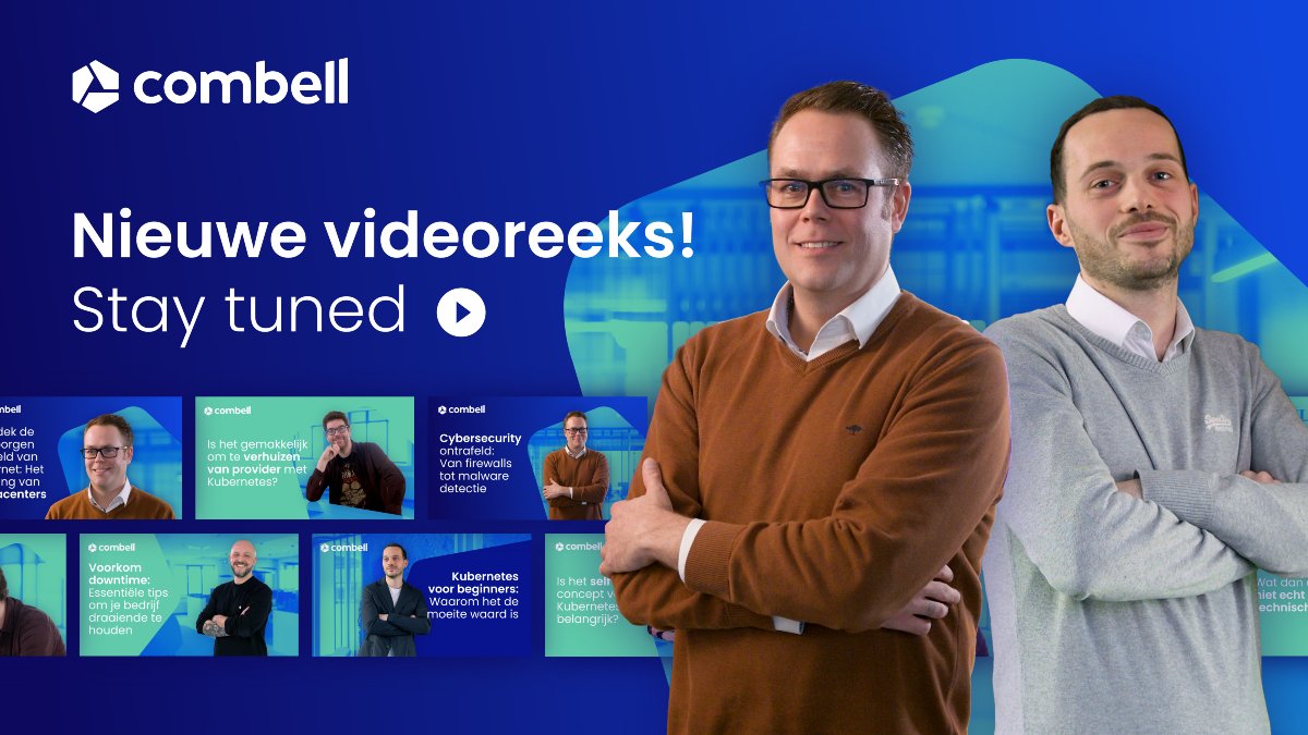 Kennis delen? Ja, dat doen we graag!

Van Kubernetes tot SLA's en alle technische geheimen die achter onze schermen plaatsvinden - we hebben ze allemaal voor je verzameld in een nieuwe videoreeks.🍿👩‍🏫

De eerste aflevering gaat live volgende week dinsdag!

Go big online.