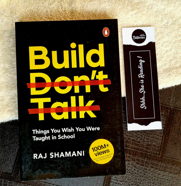 JaishZeesh's tweet photo. Just finished reading “ #BuildDontTalk ” by #RajShamani ! 📚✨ It’s the first book I’ve completed properly and it kept me eager to turn the next page. It answered so many of my questions and gave me tons of key takeaways. It really helped me figure out a great YouTube channel. 🚀 https://t.co/6yYq52OQR4