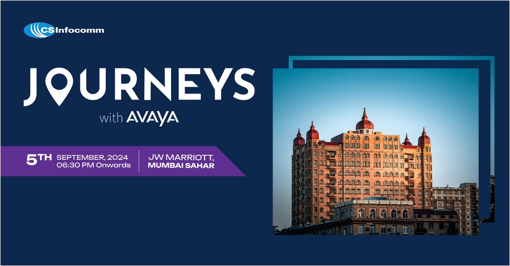 Thrilled to partner with Avaya at 'Journeys with Avaya'! We’re enhancing every interaction and setting new standards for unique, meaningful customer journeys.
Register Today:
shorturl.at/dCKyV