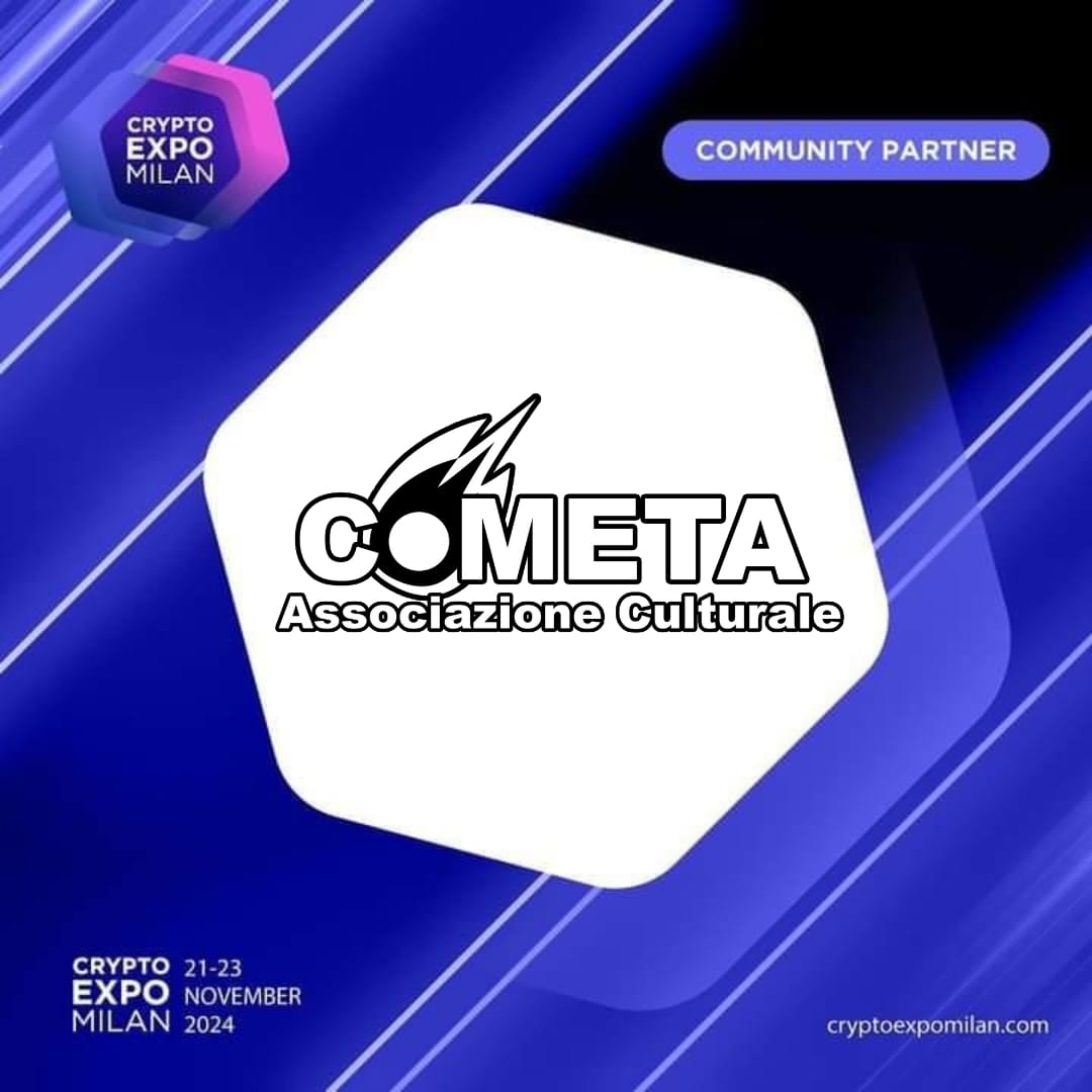 associazione Cometa (@aco_meta) on Twitter photo @co_meta_ è community partner ufficiale per il <a href="/CryptoExpoMilan/">Crypto Expo</a> 2024!
21-23 NOVEMBRE | MILANO
🎟️ Biglietti e informazioni sul nostro profilo IG
#CryptoExpoMilan #CEMPartner #CEM24 #CRYPTO #communitypartner #nuovoumanesimo #umanesimodigitale #milano @co_meta_ è community partner ufficiale per il <a href="/CryptoExpoMilan/">Crypto Expo</a> 2024!
21-23 NOVEMBRE | MILANO
🎟️ Biglietti e informazioni sul nostro profilo IG
#CryptoExpoMilan #CEMPartner #CEM24 #CRYPTO #communitypartner #nuovoumanesimo #umanesimodigitale #milano