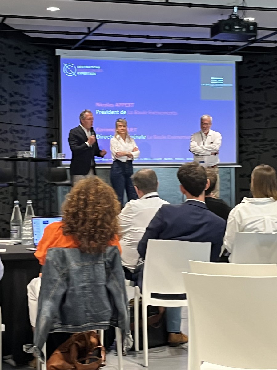 Frédérique Michely (@frederiquems) on Twitter photo Lancement des rencontres <a href="/OuestCongres/">Ouest Congrès</a> à <a href="/LaBauleEvents/">La Baule Événements</a> au Palais Atlantia. Une journée de travail pour une centaine de professionnels de l’événementiel! Lancement des rencontres <a href="/OuestCongres/">Ouest Congrès</a> à <a href="/LaBauleEvents/">La Baule Événements</a> au Palais Atlantia. Une journée de travail pour une centaine de professionnels de l’événementiel!