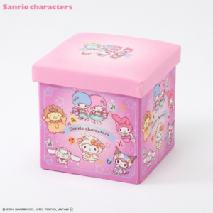 しまむら『サンリオ』コラボ 収納ボックス、収納スツール、ランドリー