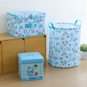 しまむら『サンリオ』コラボ 収納ボックス、収納スツール、ランドリー