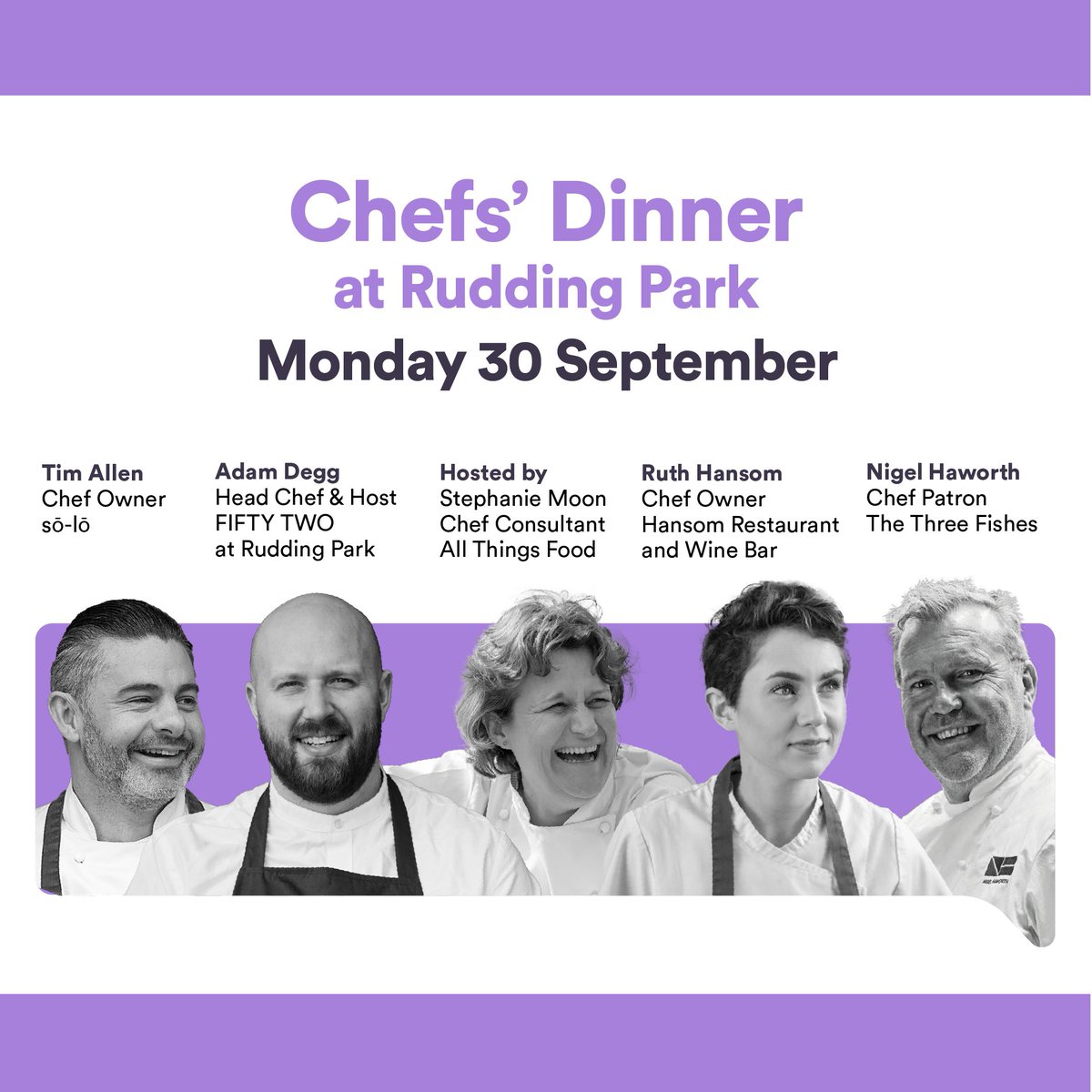 Hospitality Action (@hospaction) on Twitter photo Incredible Chefs <a href="/TimAllenSolo/">SĹŤlĹŤ Restaurant</a> <a href="/adamdegg/">Adam Degg</a> <a href="/ruth0310/">Ruth Hansom</a> & <a href="/NigelHaworth/">Nigel Haworth</a> will craft a bespoke 4 course meal in our honour this autumn. Hosted by <a href="/stephaniejmoon/">Steph Moon</a> at the prestigious <a href="/RuddingPark/">Rudding Park Hotel</a> funds raised will support our vital work. Not to be missed! ow.ly/GxIp50SwzTe Incredible Chefs <a href="/TimAllenSolo/">SĹŤlĹŤ Restaurant</a> <a href="/adamdegg/">Adam Degg</a> <a href="/ruth0310/">Ruth Hansom</a> & <a href="/NigelHaworth/">Nigel Haworth</a> will craft a bespoke 4 course meal in our honour this autumn. Hosted by <a href="/stephaniejmoon/">Steph Moon</a> at the prestigious <a href="/RuddingPark/">Rudding Park Hotel</a> funds raised will support our vital work. Not to be missed! ow.ly/GxIp50SwzTe