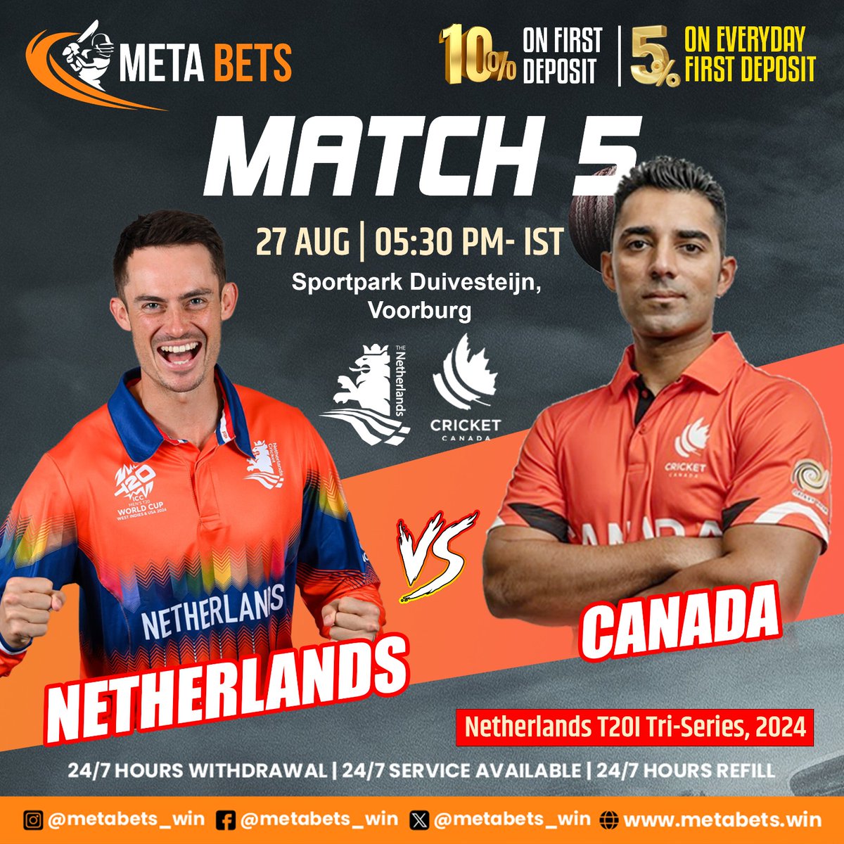 Metabets_win's tweet photo. No Restriction On Winning
INDIAS NO.1 TRUSTED ID PROVIDER
Instagram : MetaBets_win⚽🏀🏈🏑🏒🏏🥍
GET 🆔 Now
https://t.co/TmGD0ps55u
Contact More Information 👇
24X7–Customer Care:- 📞 +91 93825 25645

WEBSITE LINK*
🌐http://www.metabets.wi https://t.co/XtmCBCnNCs