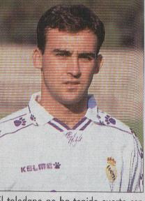 Temporada 1995/96: Pedro Velasco, jugador del <a href="/realmadrid/">Real Madrid C.F.</a>
Jugador del <a href="/CD_Toledo/">C.D. Toledo 🦅💚⚪️</a> en las Temporadas 1995/96 y 1996/97 en Segunda División A, y en las Temporadas 2007/2008 y 2008/2009 en Tercera División.
#Toledo #CDToledo #RealMadrid