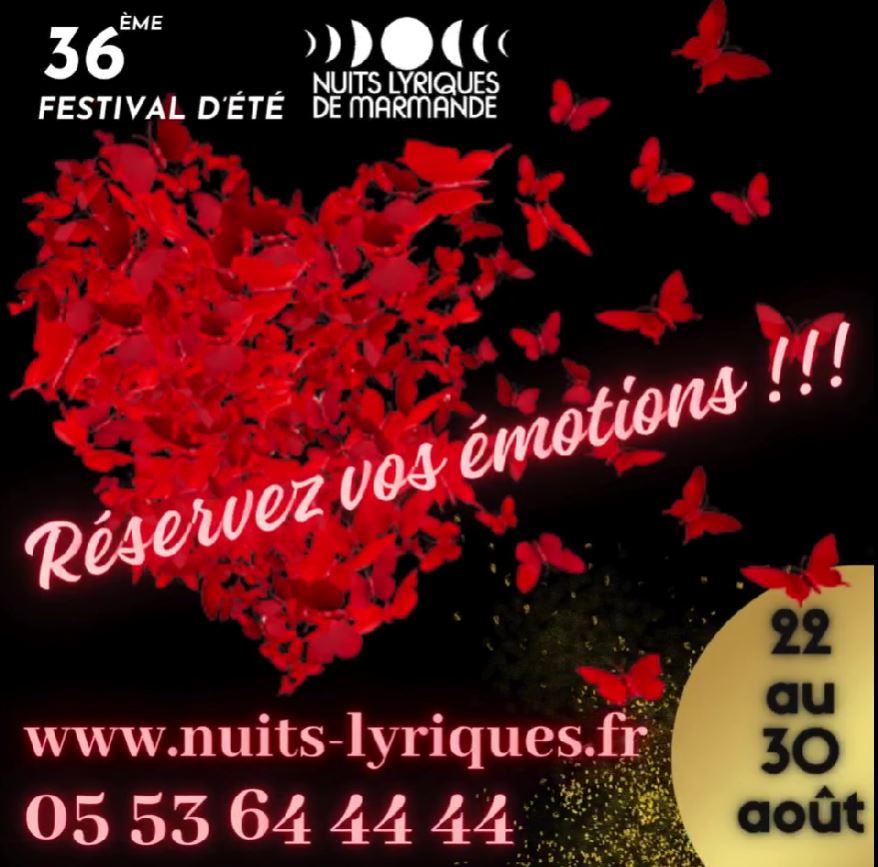 VGxperience's tweet photo. 📣 Bonne nouvelle @nuits_lyriques✨
Des places pour le récital de Lucie Peyramaure, le 29/08 à 20h30 sont, de nouveau, disponibles !! 😄
Billetterie👉À l'OT, 11 rue Toupinerie Marmande.
ou👉https://t.co/jUtqglE6P4
✔️Autres dispos : présélections et 1/2 finales.
#valdegaronne https://t.co/KjvyjeeTy3