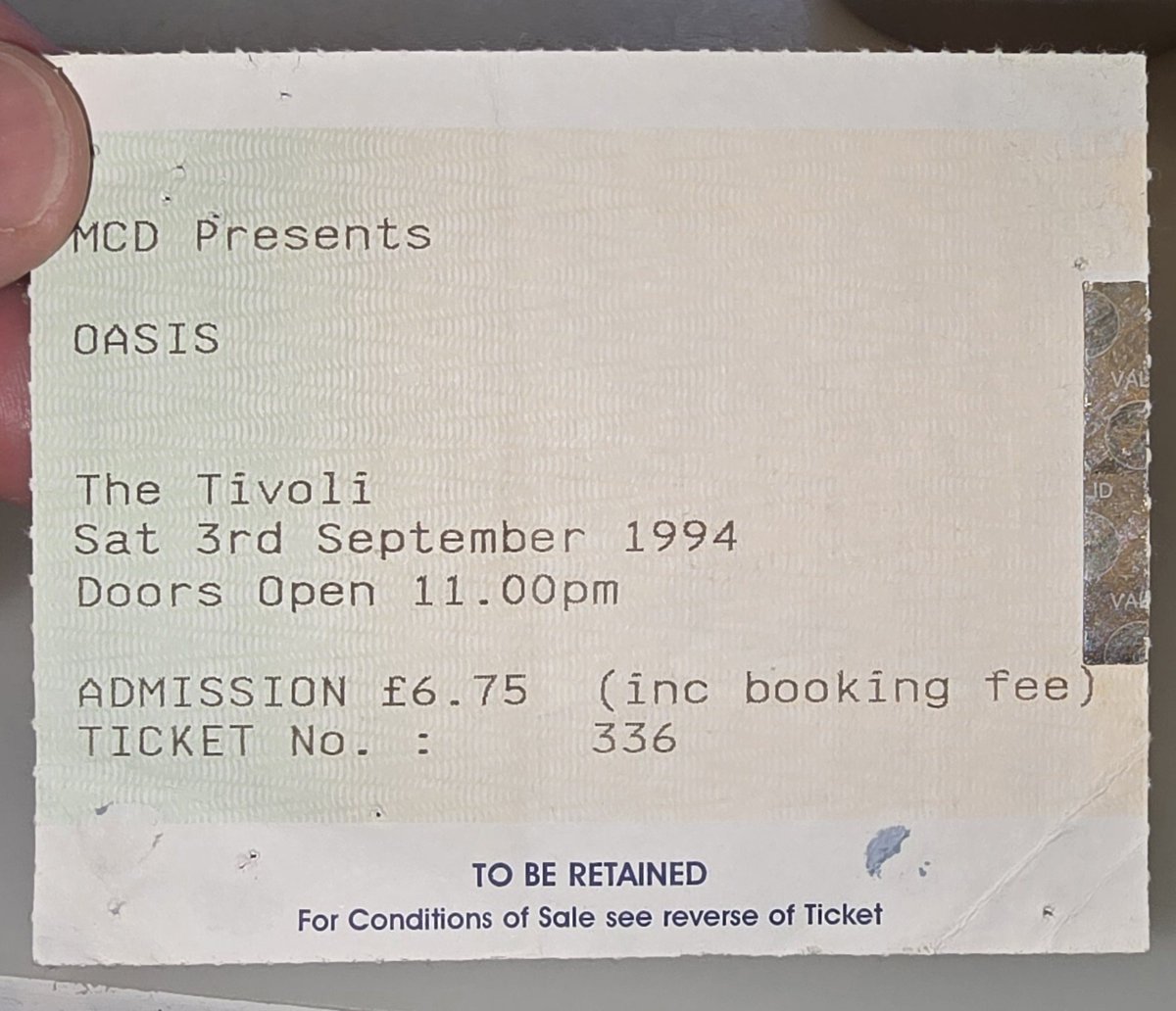 DaBotchLad's tweet photo. @NME @mcd_productions @oasis @mcd_productions if I can prove I was there at the start of all this, will you sort me out this time around? https://t.co/pZ8ly8PgWq