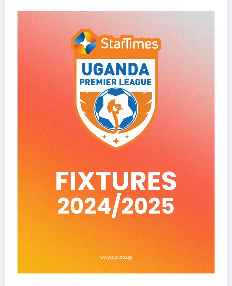 CliveKyazze's tweet image. Follow the link for the adjusted 2024/2025 UPL Fixture

The season starts on September 13th with 13-time champions KCCA FC hosting 4-time winners URA at Lugogo

🔗 upl.co.ug/wp-content/upl…

#UPLLive