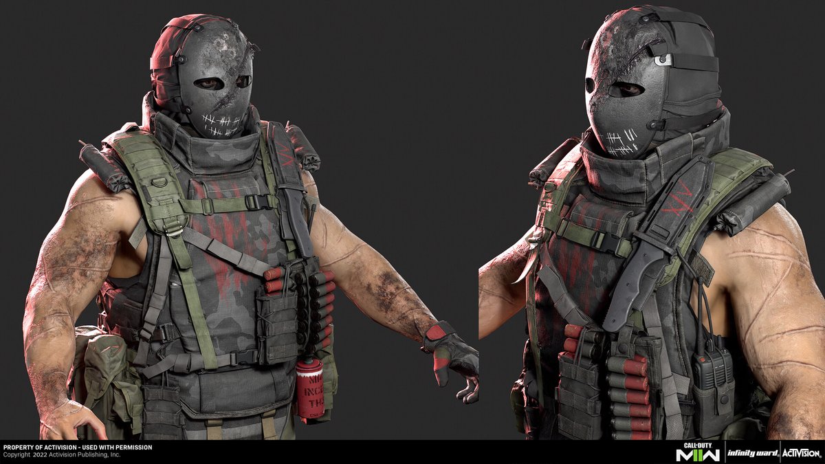 Polako93_'s tweet photo. Aksel skin for Call of Duty MW2.
#callofdutymodernwarfare2 #Aksel #characterdesign #zbrush #substancepainter #maya #marvelousdesigner #gamedev https://t.co/hAPxfqiVpt