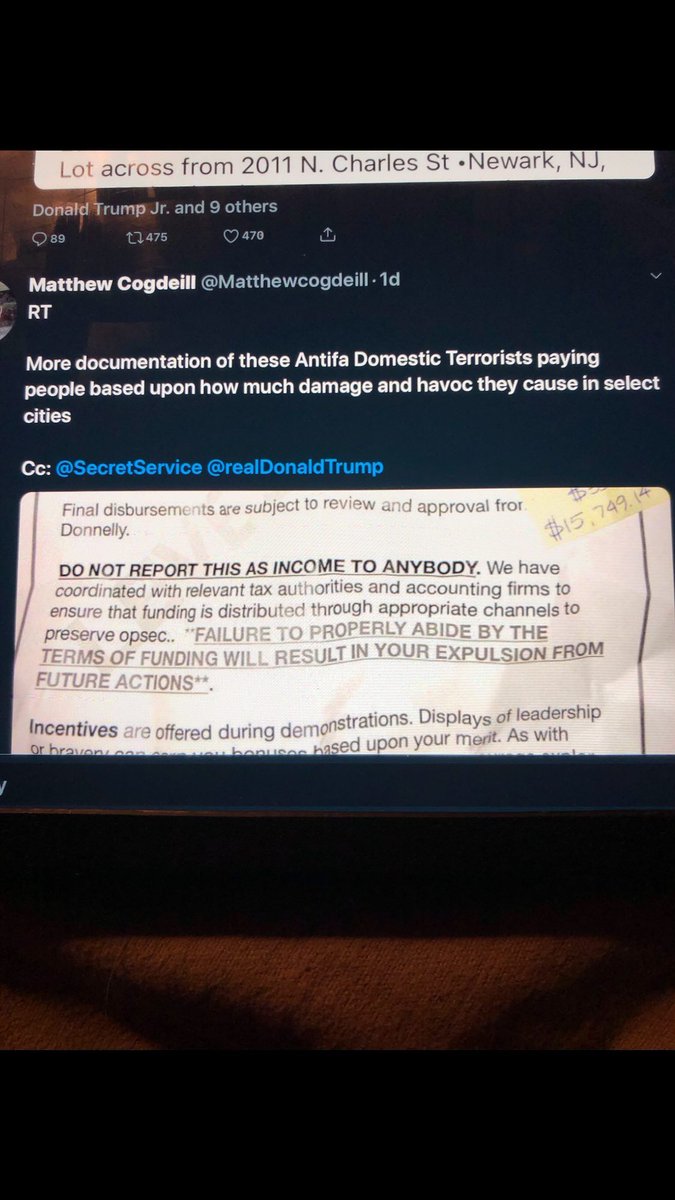nickshirleyy's tweet image. After posting this video on Youtube a viewer sent me these papers proving the payment/contracts of organizations paying protestors to cause havoc.