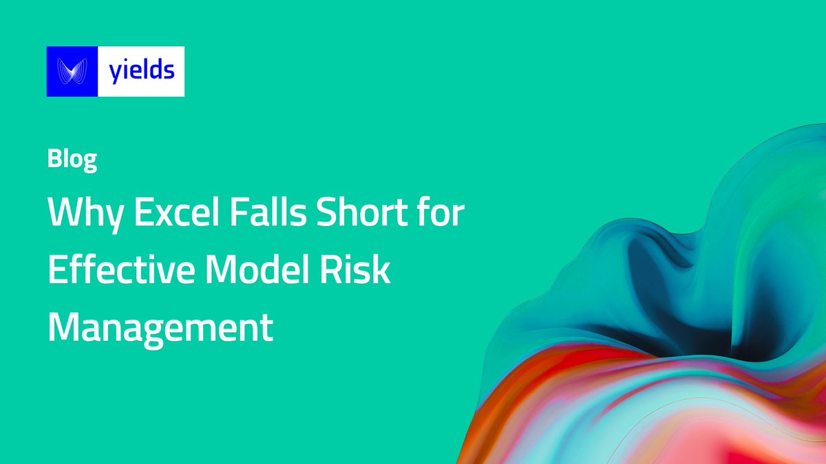 Yields_io's tweet photo. Is Excel holding back your model risk management? 🧑‍💻

Discover why relying on spreadsheets can cost your organization time, accuracy, and compliance. 

Read more: https://t.co/OYkTAMCe24 https://t.co/4vskERJjpg