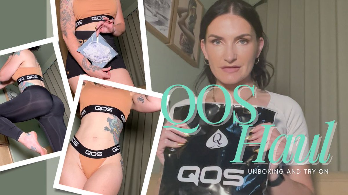 New video out now! 🔥
QOS Brand Unboxing and Haul Try-On 
I'm trying on some fierce new pieces from @QOS_brand – you don’t want to miss this haul! 👑#TryOn <a href="/QOSbrand/">QOSBRAND 🇪🇺 ♠️</a> 
👉 youtu.be/23f--1_TWNQ?si…