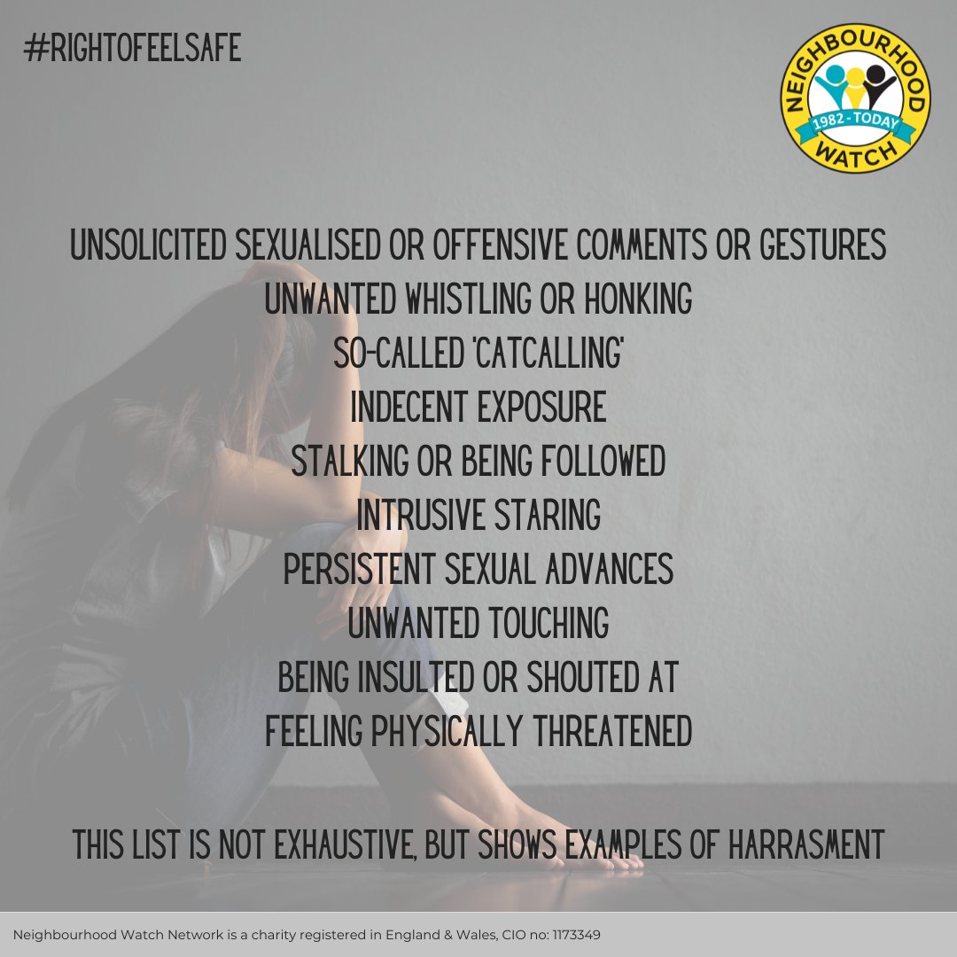 N_Watch's tweet photo. Harassment isn't confined to one type of behaviour. It can be aggressive, it can be subtle, but it always has a lasting impact on victims.
From intrusive stares to stalking, harassment is unacceptable.
👉 Read more: https://t.co/AtVW0NLBCz
Everyone has the #RightToFeelSafe. https://t.co/XrAeLCNUs4