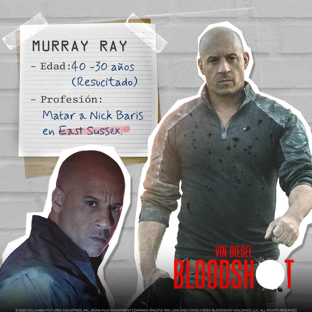 sonypicshomees's tweet photo. Una misión que tiene que cumplir.

Tras su muerte, Murray tiene programado una sola acción, matar a Nick Baris, el asesino de su pareja.

“Bloodshot”. Disponible en alquiler y compra digital.

Y tú, ¿aceptarías la misión?

#BeHomy#Columbia100aniversario #Pelicula #cine https://t.co/O8QgJP4Q4L
