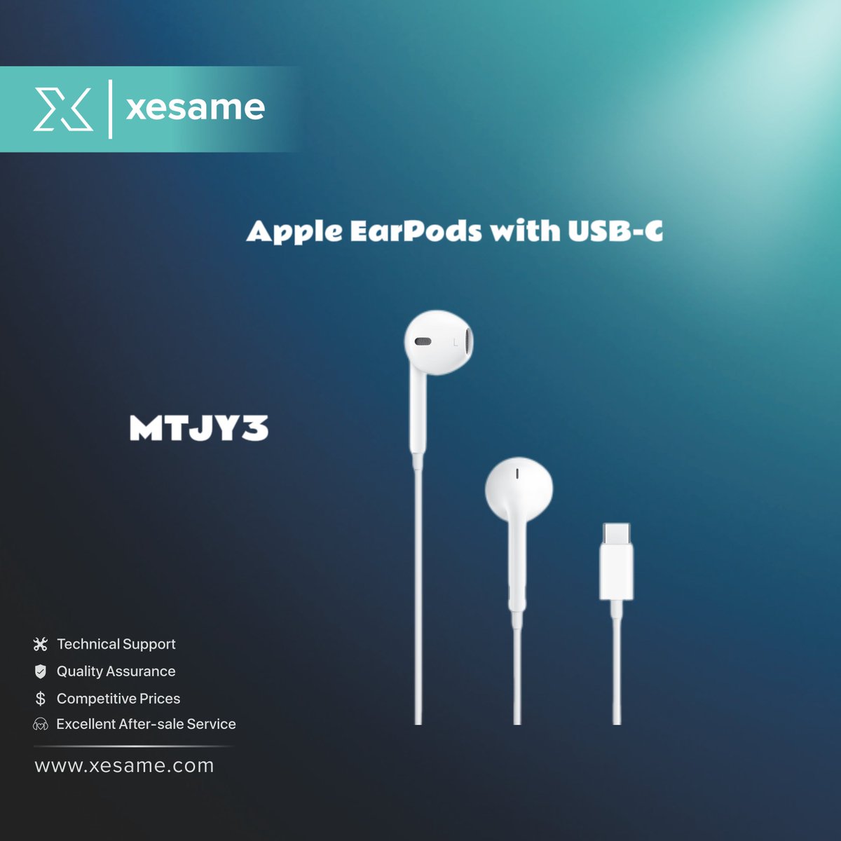 xesame_official's tweet image. Apple EarPods with USB-C Connector | MTJY3

Limited stock with competitive price now!!!  

Email: info@xesame.com 
Website: xesame.com 

#Apple #EarPods #USBCConnector #AppleAccessories #MTJY3