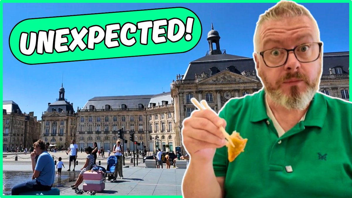 In today's video I am in Bordeaux - planning to try a couple of local delicacies and some Vietnamese food.

But as is so often the case things don't exactly go to plan !

youtu.be/LAFJci3sKx8