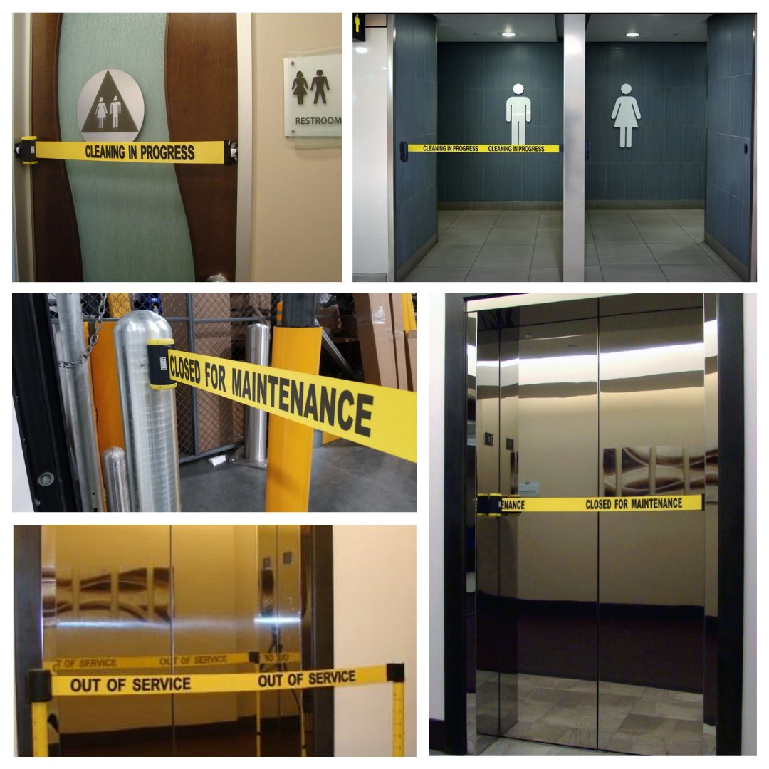 Durable, easy-to-use, and quick to deploy - our portable barriers are the ideal solution for closing areas due to sanitization, cleaning or maintenance.  Interested in learning more? Contact us today! (855) 809-3800