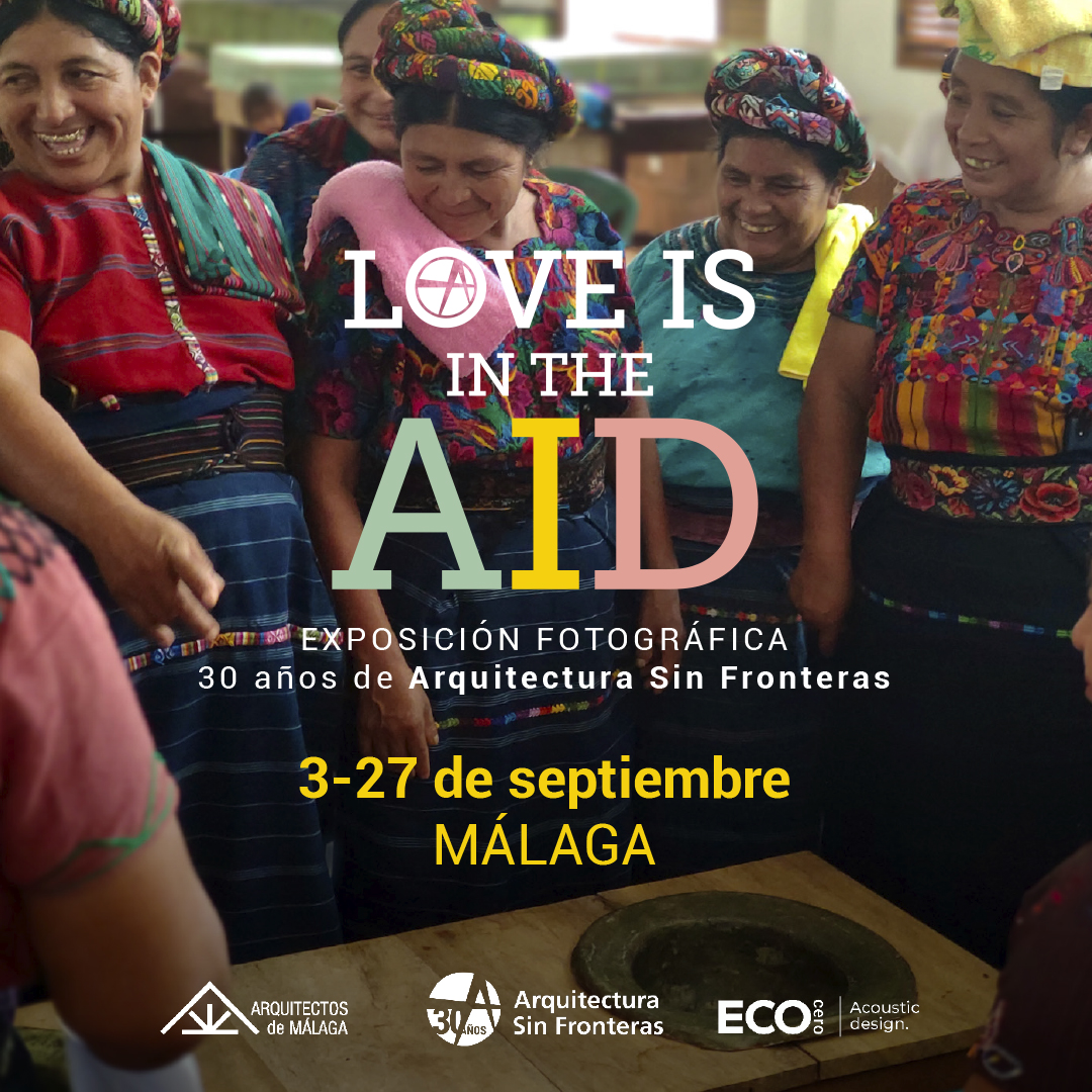 ¡Es el turno de Málaga!

👀 #LoveIsInTheAid en el Colegio Oficial de Arquitectos de Málaga (<a href="/coamalaga/">Colegio Oficial de Arquitectos de Málaga</a>)

🗓️ 3-27 de septiembre: 9-14h
📍 C. Palmeras del Limonar, 31, Málaga-Este

👋 ¡TE ESPERAMOS!

#Exposición #Fotografía #30añosConstruyendoDerechos #Gratuita