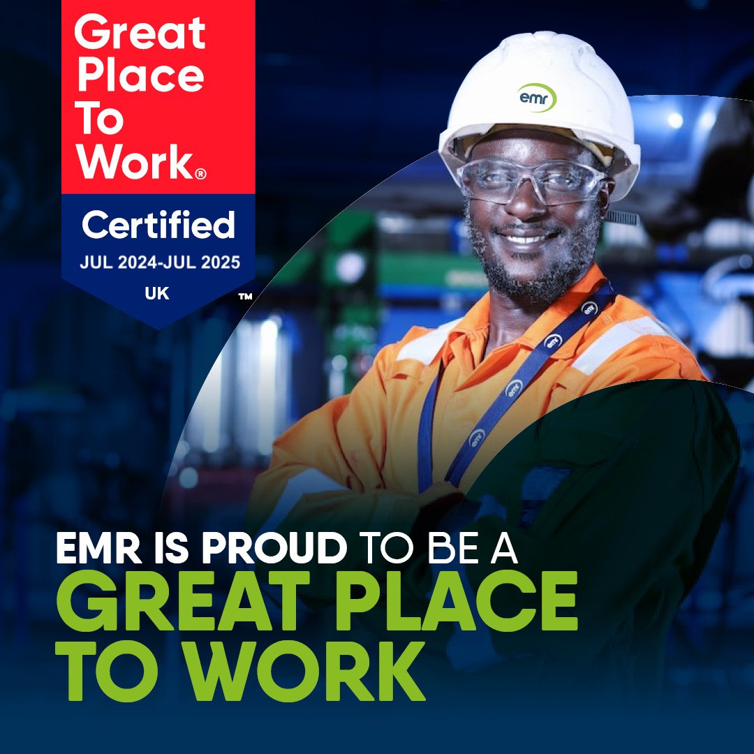 EMR is still a #GreatPlaceToWork! 🌟

We are thrilled to announce that #EMR has been certified as a Great Place To Work for the second year running across our operations in the UK, US, and Germany, and for the first time in the Netherlands! 

uk.emrgroup.com/find-out-more/…