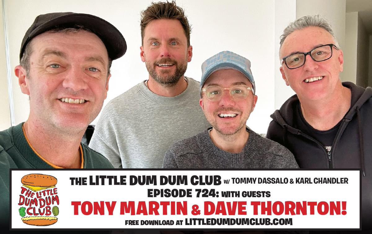 NEW episode with @mrTonyMartin and @Dave_Thorno!
Watching movies on oil rigs, updates on our favorite Neroin user and Blanket has gotten into big trouble at Book Week.
It's a hot one!