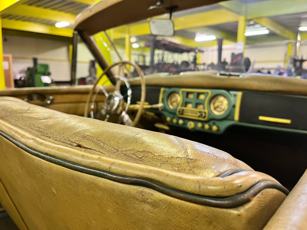 BMTMCC's tweet image. Anyone recognise the interior of this car? It's quite a famous one #ObjectOfTheDay #Museums #Artefacts
