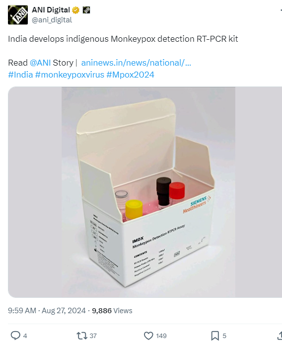 DeeEternalOpt's tweet photo. Here we go! This is what we have been waiting for -
indigenous #monkeypox kit!
#monkeypoxscam https://t.co/YG3cJOmPFS