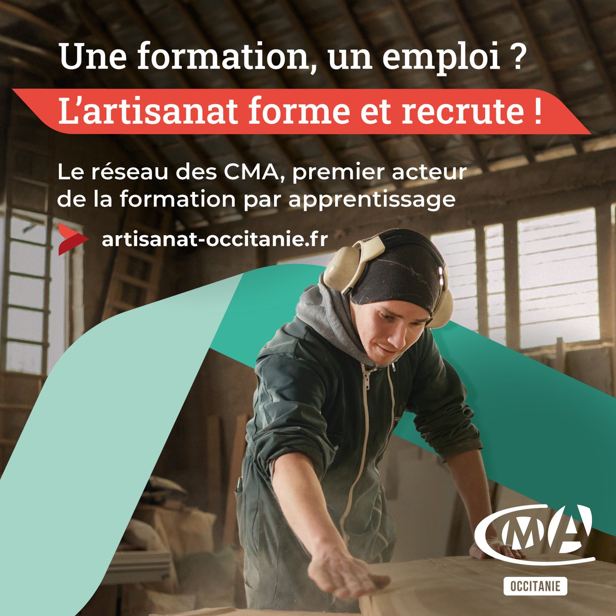 Forme-toi aux métiers de l'artisanat ! ⚒️

Notre centre de formation régional forme dans tous les départements à plus de 50 métiers allant du CAP à la Licence pro.

Pour en savoir plus, contacte le CFA de l'École des Métiers de l'Hérault ! 

👉ecoledesmetiers-cma34.fr/notre-cfa/