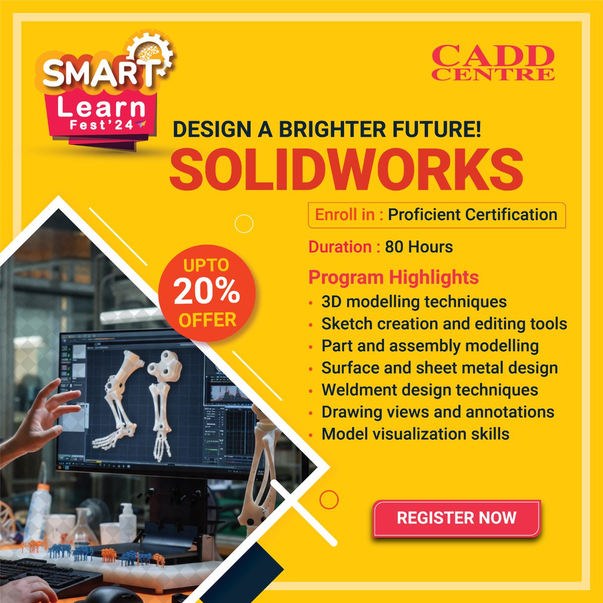 CCTS_Yelahanka's tweet photo. Don't miss out on this opportunity! Enroll now and begin your IoT journey with CADD Centre Yelahnaka

+919945662211

#caddcentre #autocad #solidworks #3dsmax #revit #civil #sketchup #catia #d #revitarchitecture #creo #mechanical #staadpro #ansys #design #vray #cad #skillindia https://t.co/5N0wGO9cDR