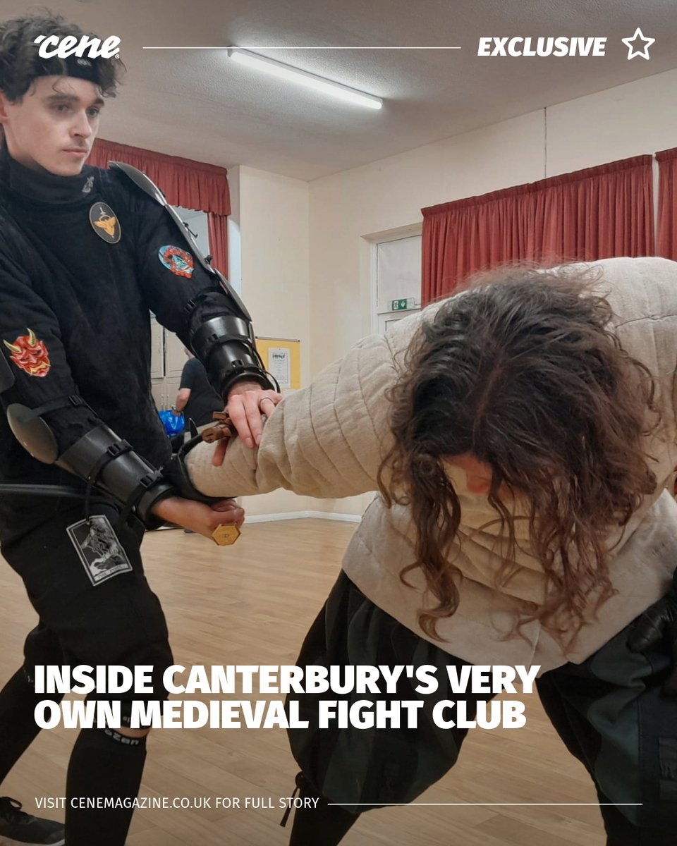 Latex maces &amp; crushing collarbones - Columnist Sam Wood heads to a Medieval Combat Club…  
bit.ly/3MmjOv5 

#keepitkent #kent #canterbury #medieval #combat
 <a href="/TheNextApe/">Samuel James</a>
