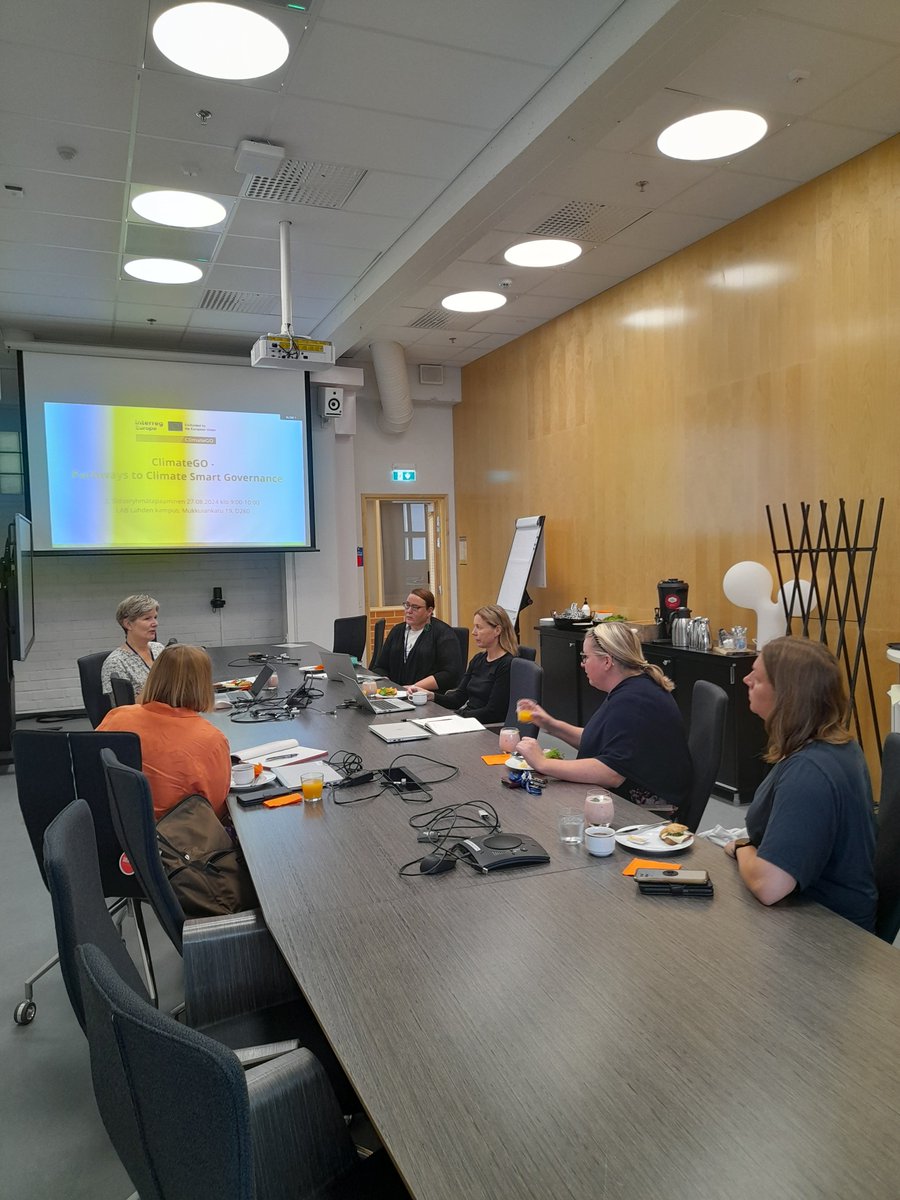 ClimateGO (@climate_go) on Twitter photo Morning started with regional stakeholder group meeting, round 2. "Climate actions are relevant for many actors in Päijät-Häme region" #paijathameenhyvinvointialue #PHliitto #Heinola #LahdenKaupunki #Hameenmaa #UniLUT #LABfinland #Heinola #Iitti <a href="/interregeurope/">Interreg Europe</a> Morning started with regional stakeholder group meeting, round 2. "Climate actions are relevant for many actors in Päijät-Häme region" #paijathameenhyvinvointialue #PHliitto #Heinola #LahdenKaupunki #Hameenmaa #UniLUT #LABfinland #Heinola #Iitti <a href="/interregeurope/">Interreg Europe</a>