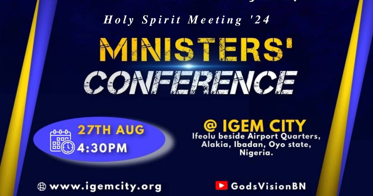 igemcity's tweet photo. For we are his workmanship, created in Christ Jesus unto good works, which God hath before ordained that we should walk in them. Join us today. #igem #ministers #conference #workers #workmanship https://t.co/z5UDWBJcVQ