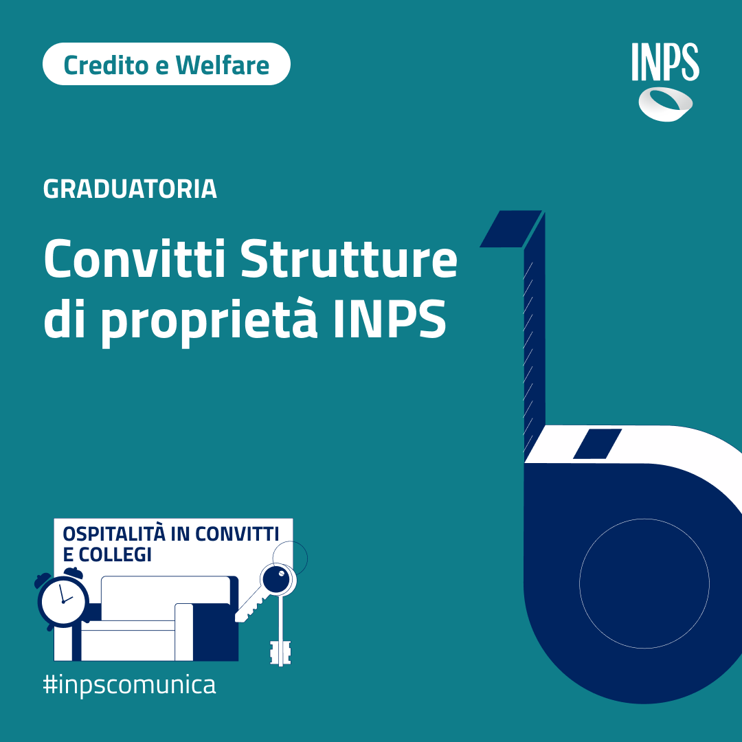 INPS_it's tweet photo. È online la graduatoria relativa al Bando di concorso #Convitti - ospitalità residenziale e diurna presso Strutture di proprietà #INPS - 2024/2025.
👉https://t.co/Jv0Q29SbW3
#InpsComunica https://t.co/u3GV9N7fCl