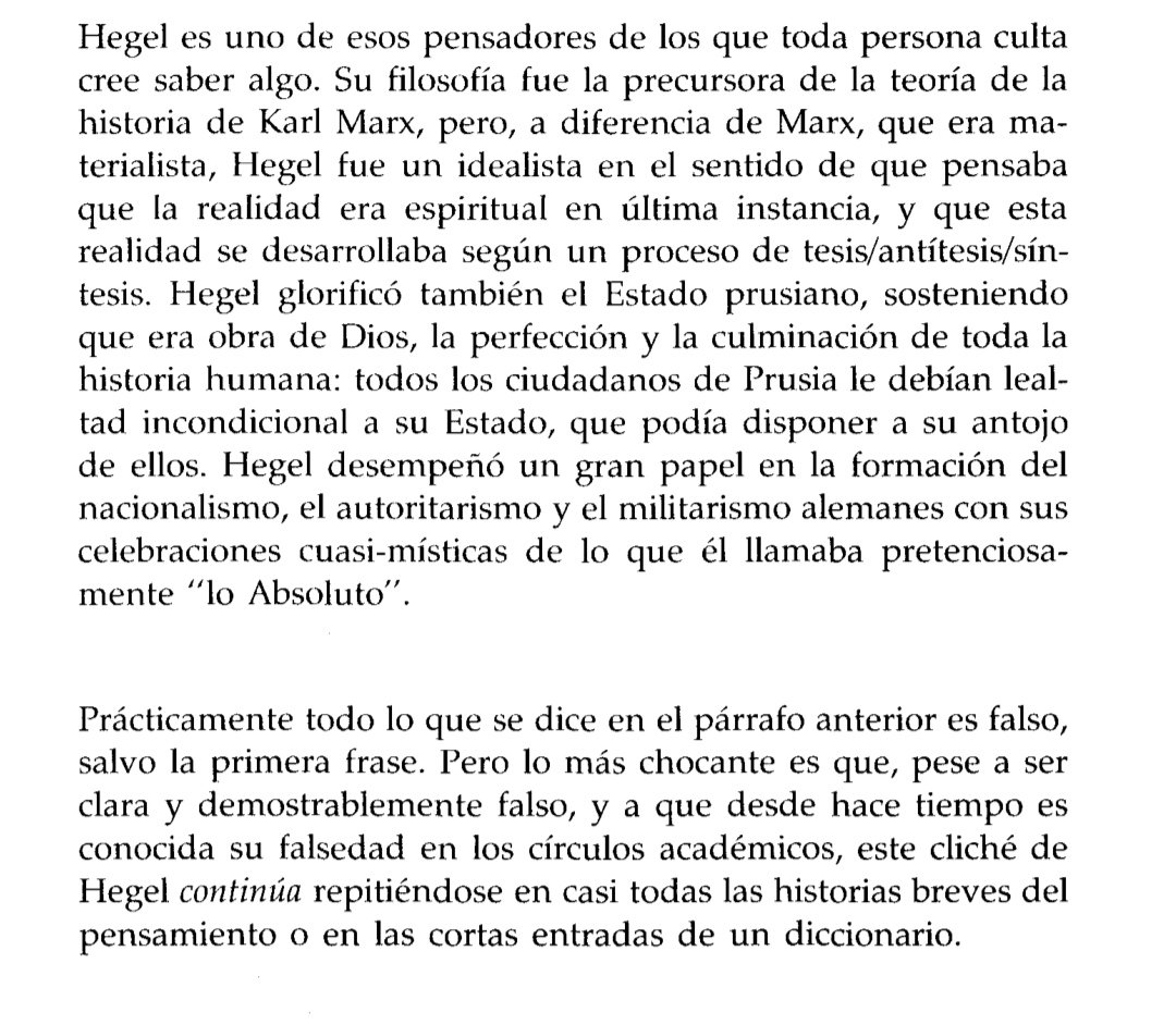EdgarStraehle's tweet photo. Hegel nació hoy hace 254 años. Para recordarlo con justicia y más allá de los típicos clichés, siempre gusta citar el gran inicio de la magnífica biografía que le escribió Terry Pinkard. https://t.co/n0I4q4DLVg