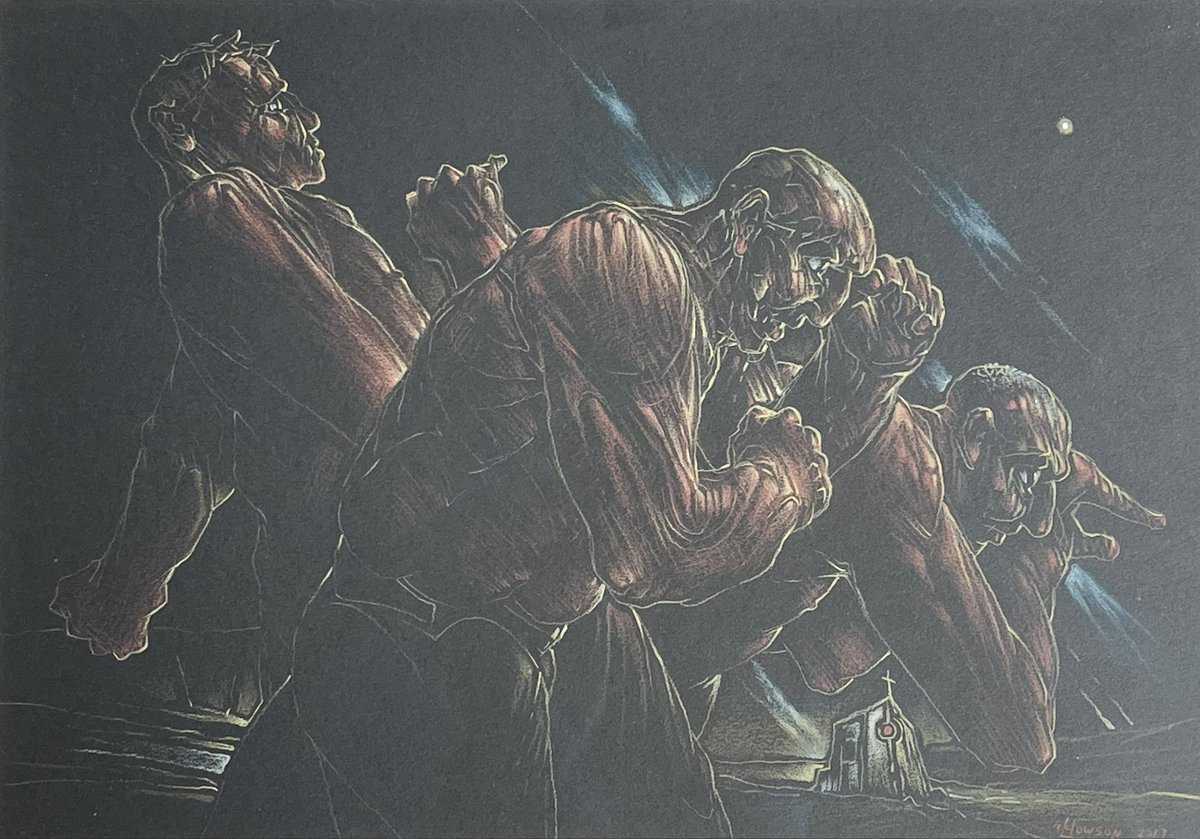 der_haroutunian's tweet image. NEW IN THE GALLERY!

Peter Howson OBE ‘Outer Party’ 

derharoutuniangallery.com/product-page/p…

#peterhowson #derharoutuniangallery