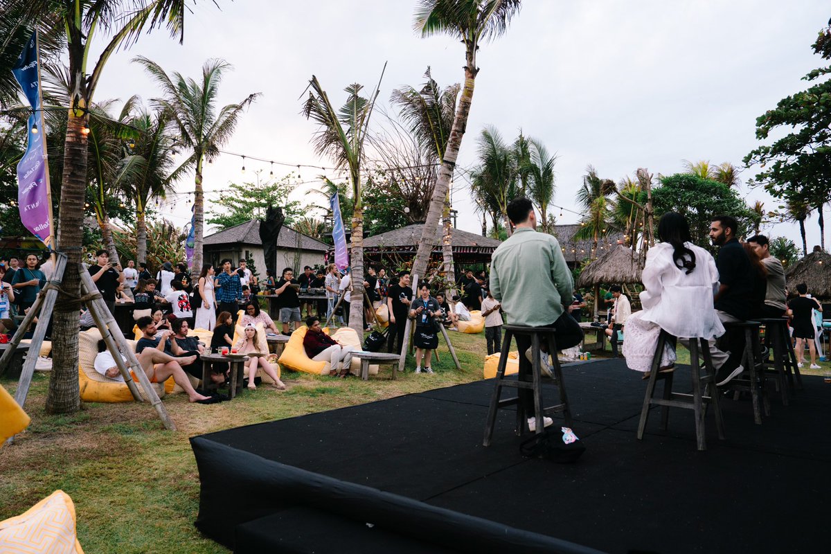 XellarWorld's tweet photo. Thrilled to share the incredible success of our @DegenBali Sundown Sesh during Coinfest Asia 2024 week in Bali! 🌴🎉

In partnership with @MantaNetwork and @flipster_io , we created one of the hottest events of the week, bringing together the brightest minds in the Web3 space for an unforgettable evening. 

Here's to pushing boundaries and fostering connections that will shape the digital landscape! 🚀

#Web3 #CoinfestAsia2024 #DegenSundownSesh #BlockchainInnovation #Networking #XellarWorld #Blockchain