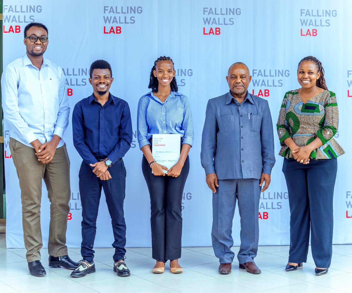 And the winner who will represent Tanzania on the global stage in Germany during the Falling Walls finale is Neema. Breaking the wall of "Educational inequality" <a href="/neemamfuru_/">Neema</a> from <a href="/Kibuti_Bot/">Kibuti_Bot</a> 🎉