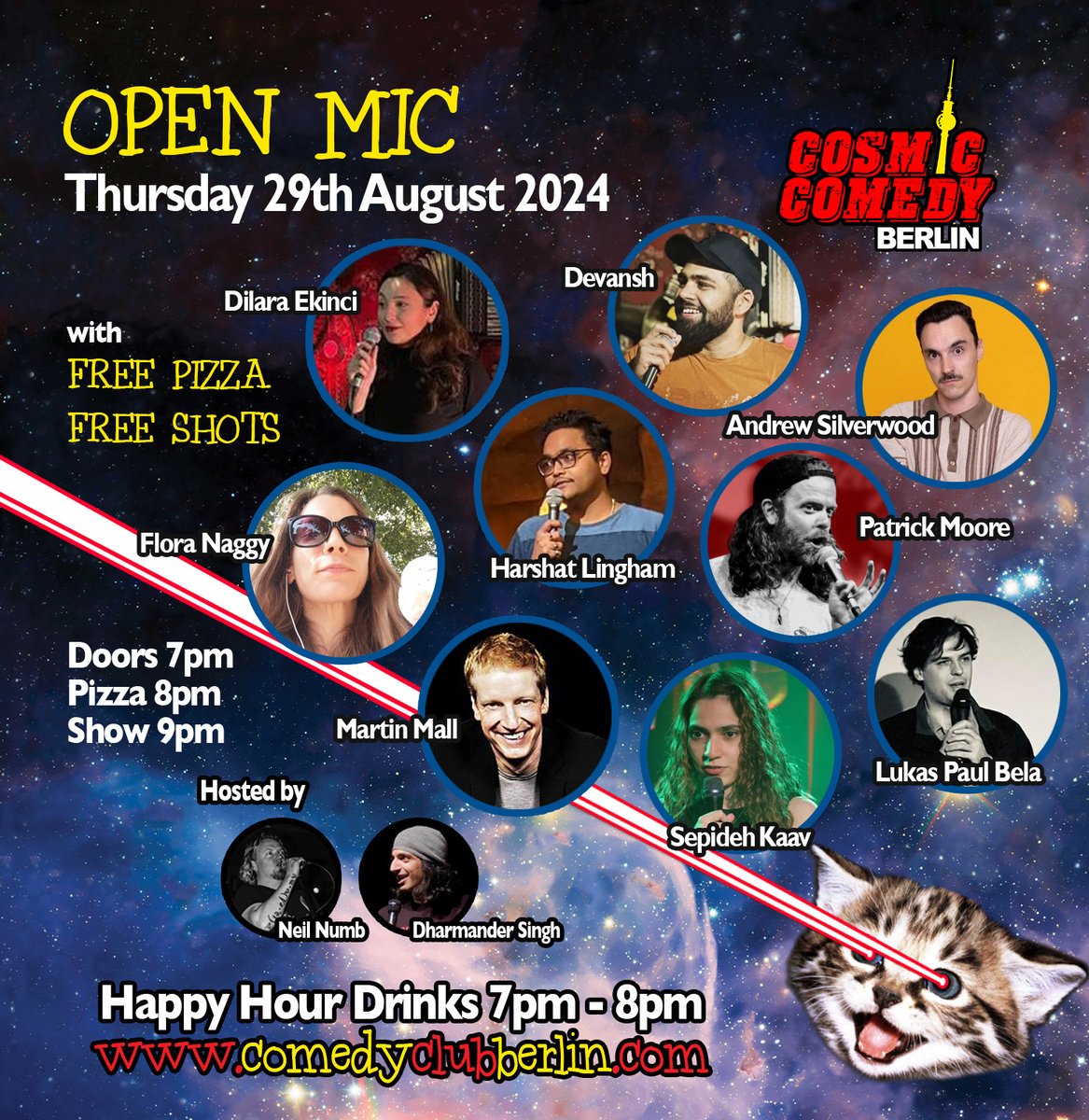 Cosmic Comedy Berlin tweet media