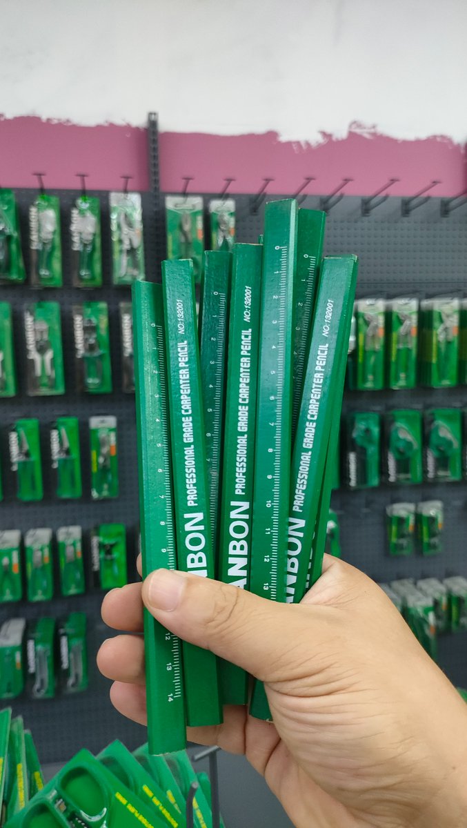 EthanCui03's tweet photo. 📷HANBON Hot Tool: Carpenter’s Pencil.Welcome inquiry!
📷Contact Me for CATALOGUE, 16 categories with over 3000 SKU.
📷 Welcome inquiry-  Ethan Cui
Tel/ Wechat / Whatsapp： +86 15318583935
Email：ethan@hanbangtools.com
#carpenterpencil #carpenterpenciltools #handtools #hardware https://t.co/LTqZb2iGCE