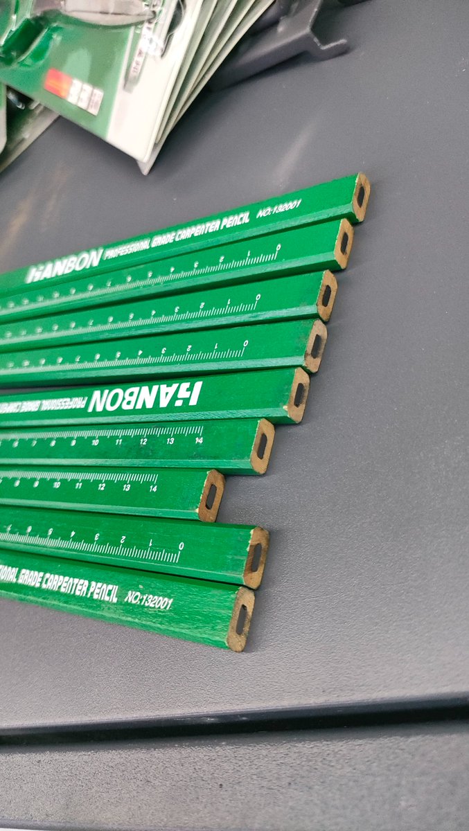 EthanCui03's tweet photo. 📷HANBON Hot Tool: Carpenter’s Pencil.Welcome inquiry!
📷Contact Me for CATALOGUE, 16 categories with over 3000 SKU.
📷 Welcome inquiry-  Ethan Cui
Tel/ Wechat / Whatsapp： +86 15318583935
Email：ethan@hanbangtools.com
#carpenterpencil #carpenterpenciltools #handtools #hardware https://t.co/LTqZb2iGCE