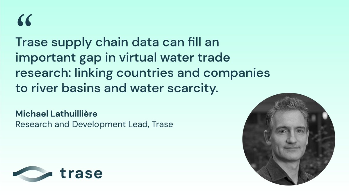 Trase (@traseearth) on Twitter photo âTrase supply chain data can fill an important gap in virtual water trade research.â
đ°At #WorldWaterWeek, our researcher Michael LathuilliĂšre shared insights on how Brazilian soy and beef supply chains are linked to #waterscarcity.
#WWWeek <a href="/WorldResources/">World Resources Institute</a> <a href="/siwi_www/">World Water Week</a> âTrase supply chain data can fill an important gap in virtual water trade research.â
đ°At #WorldWaterWeek, our researcher Michael LathuilliĂšre shared insights on how Brazilian soy and beef supply chains are linked to #waterscarcity.
#WWWeek <a href="/WorldResources/">World Resources Institute</a> <a href="/siwi_www/">World Water Week</a>